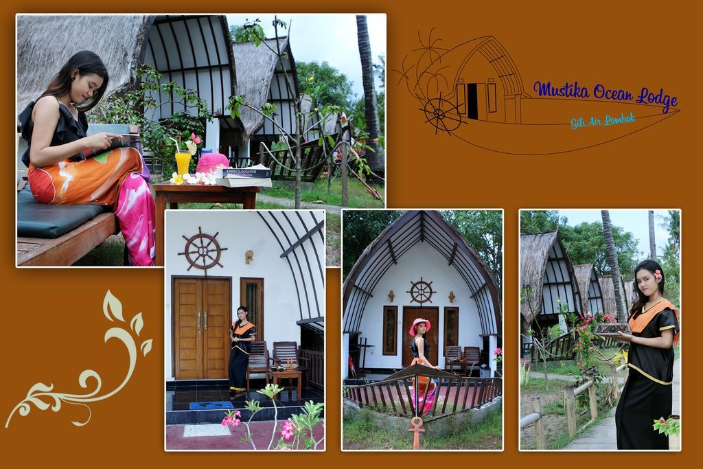 Mustika Ocean Lodge Gili Air Zewnętrze zdjęcie